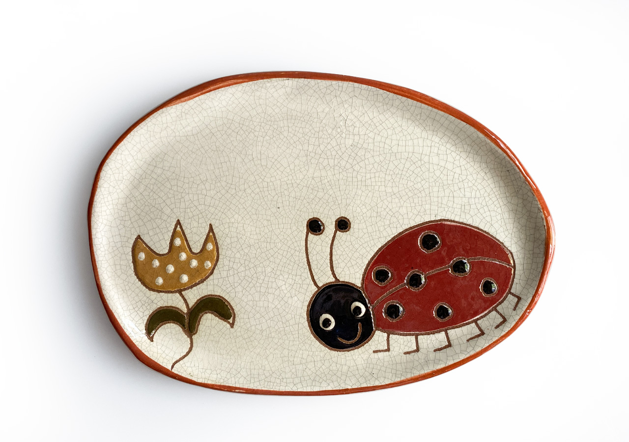 Pöttyös katica készlet - narancs - Image 5