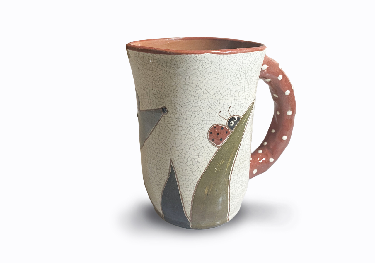 Egeres teás bögre katicával - Image 2