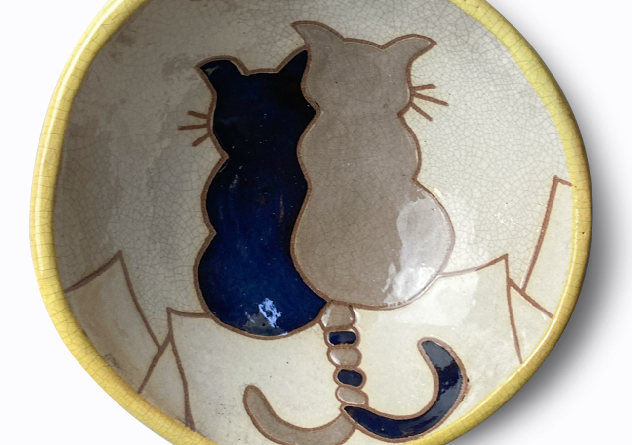 Kéményes macskás tál - Image 2