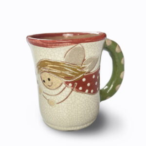 Rózsatündéres kávés bögre