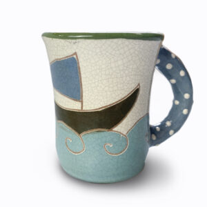 Vitorlás kávés bögre